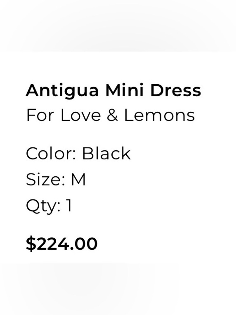 New For Love & Lemons Antigua Mini Dress Black Nude Lace Embroidery Size Medium - Picture 17 of 17